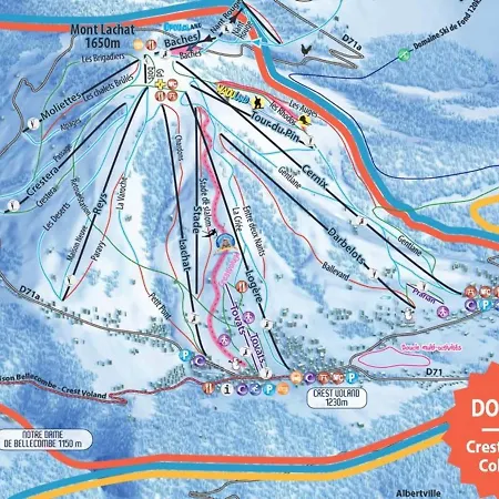 Апартаменты Renove, 6 Pers, 2 Ch + Coin Montagne, Centre Crest-voland, Parking, Skiroom, Wifi - Fr-1-733-16 *